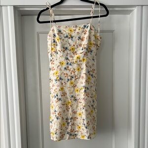 Floral Spaghetti Strap Dress